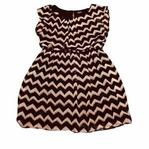 Lily Rose zebra pattern dress